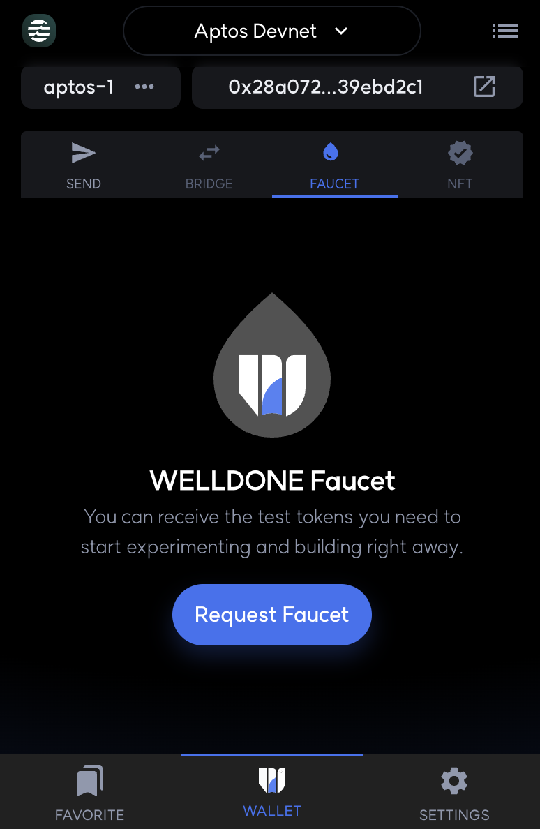 wallet-faucet